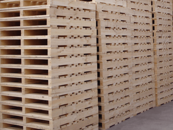 ISPM 15 Heat Treated Pine Wood Pallets