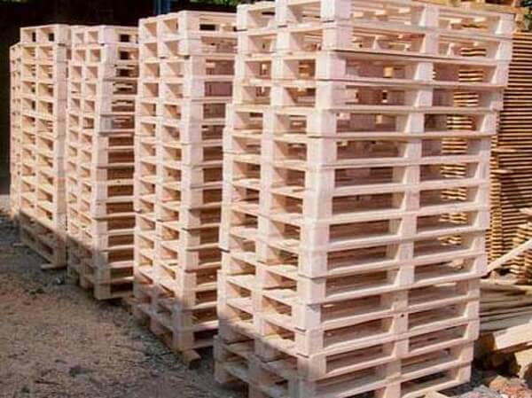 ISPM 15 Heat Treated Pine Wood Pallets